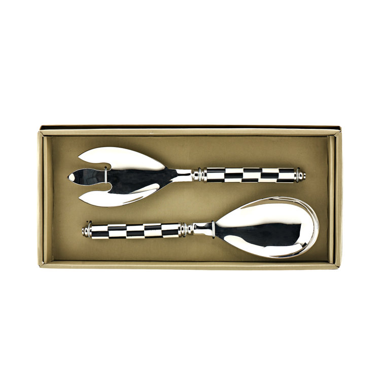 Godinger Silver Art Co Knoll Salad Server Set Wayfair